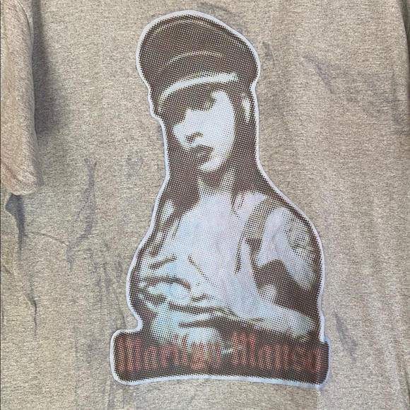 MARILYN MANSON CUSTOM GILDAN T-SHIRT LARGE ONE OF A KIND! - Picture 16 of 16